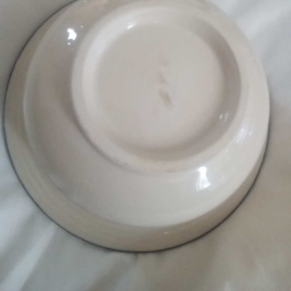 Tom Edwards Wallyware Handpainted Dip Bowl 1980's - Picture 4 of 4